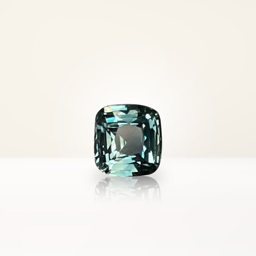 1.17 ct Cushion Teal Sapphire - Nolan and Vada