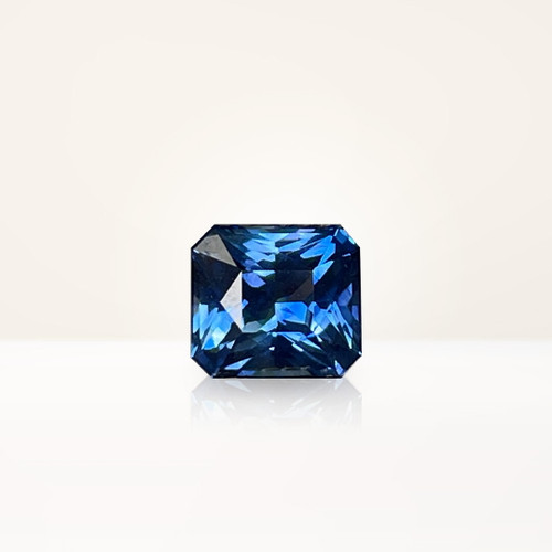 1.31 ct Radiant Blue Sapphire - Nolan and Vada