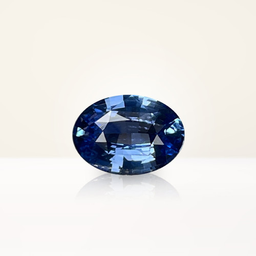 2.04 ct Oval Blue Sapphire - Nolan and Vada