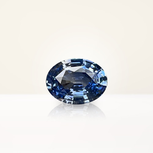 1.70 ct Oval Blue Sapphire - Nolan and Vada