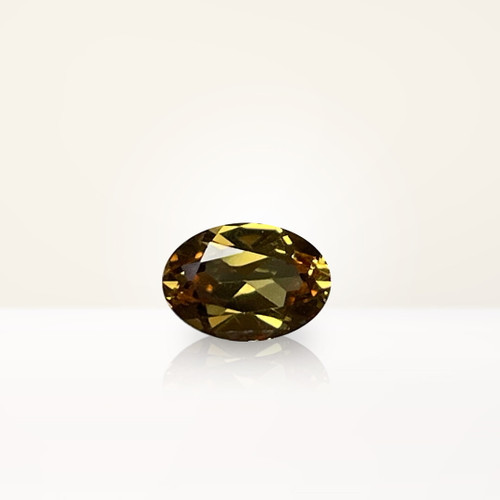 0.94 ct Oval Yellow Lab Sapphire - Nolan and Vada