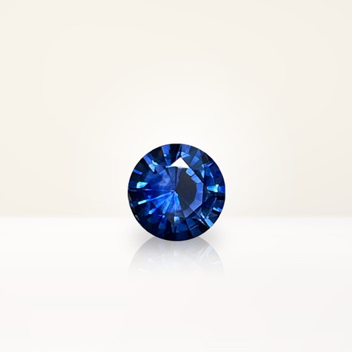 0.95 ct Round Blue Sapphire - Nolan and Vada