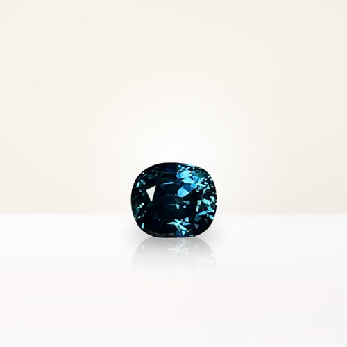 1.00 ct Cushion Montana Teal Sapphire - Nolan and Vada