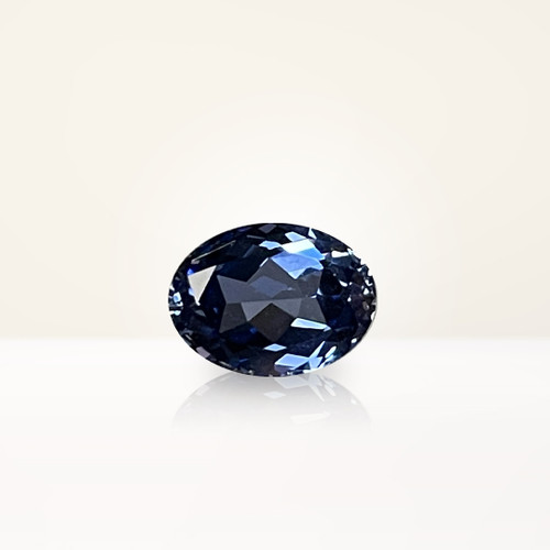 2.58 ct Oval Blue Lab Sapphire - Nolan and Vada