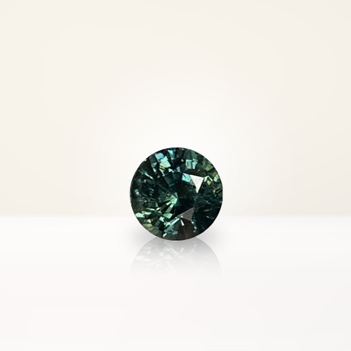 1.07 ct Round Teal Sapphire - Nolan and Vada