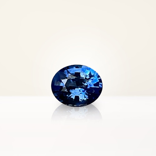 1.11 ct Oval Blue Sapphire - Nolan and Vada