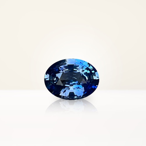 1.40 ct Oval Blue Sapphire - Nolan and Vada