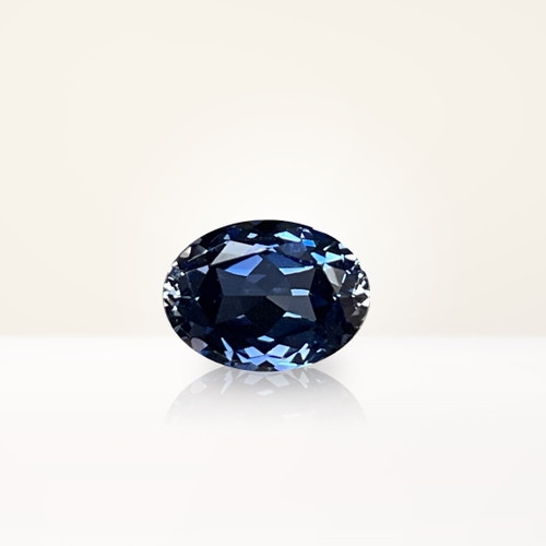 1.78 ct Oval Blue Lab Sapphire - Nolan and Vada