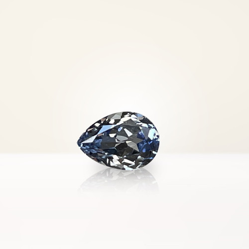 1.00 ct Pear Blue Lab Sapphire - Nolan and Vada