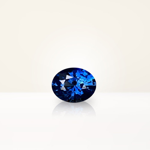 0.81 ct Oval Blue Sapphire - Nolan and Vada