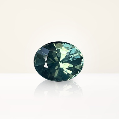 1.75 ct Oval Teal Sapphire - Nolan and Vada