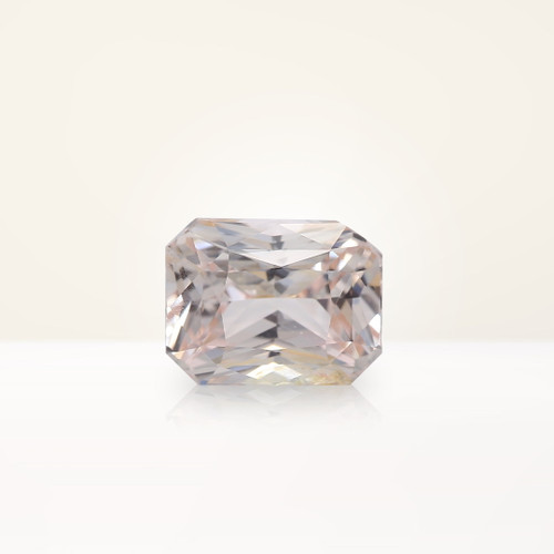 2.62 ct Radiant Peach Sapphire - Nolan and Vada