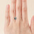 Chloe - 1.51 Oval White Sapphire Engagement Ring : Nolan and Vada