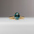 Leah - 1.56 Oval Teal Sapphire Engagement Ring - [S801-LEAH-NVST1166]