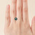 1.28 ct Round Teal Sapphire - Nolan and Vada