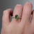 S804-VICTORIA-YG-NVST1673 - Ring on Hand