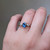 S813-KIRA-YG-NVST1837 - Ring on Hand