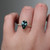 S804-VICTORIA-YG-NVST1880 - Ring on Hand