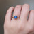 S810-ZOE-YG-NVST1914 - Ring on Hand