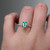 S804-VICTORIA-RG-NVSTE2150 - Ring on Hand