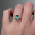 S804-VICTORIA-RG-NVSTE2151 - Ring on Hand