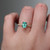 S804-VICTORIA-RG-NVSTE2152 - Ring on Hand