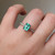 S807-SERENITY-WG-NVSTE2152 - Ring on Hand