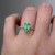 S804-VICTORIA-RG-NVSTE2153 - Ring on Hand