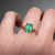 S814-TRINITY-RG-NVSTE2153 - Ring on Hand