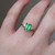 S815-LYDIA-YG-NVSTE2153 - Ring on Hand