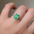 S807-SERENITY-RG-NVSTE2153 - Ring on Hand