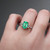 S824-ZARA-WG-NVSTE2153 - Ring on Hand