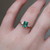 S815-LYDIA-RG-NVSTE2155 - Ring on Hand