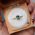 Belle - 1.12ct Radiant Teal Sapphire Engagement Ring - [S825-BELLE-NVST2392]