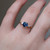 S815-LYDIA-YG-NVST2358 - Ring on Hand