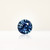 1.54 ct Round Blue Sapphire - Nolan and Vada