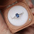Faye 1.05ct Oval Blue Sapphire Ring - 18K White Gold [S811-FAYER-NVST2787]