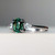 Faye - 1.15ct Oval Australian Parti Teal Sapphire Engagement Ring - [S811-FAYER-NVST3328]