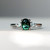 Faye - 1.15ct Oval Australian Parti Teal Sapphire Engagement Ring - [S811-FAYER-NVST3328]