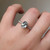 S807-SERENITY-WG-NVST3310 - Ring on Hand