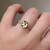 S807-SERENITY-RG-NVST3371 - Ring on Hand