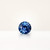 0.75 ct Round Blue Sapphire - Nolan and Vada