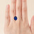 3.76 ct Oval Blue Sapphire - Nolan and Vada