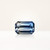 1.99 ct Emerald Cut Blue Sapphire - Nolan and Vada