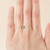 Faye - 1.48 Round Peach Sapphire Engagement Ring : Nolan and Vada