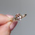 Kira - 1.22ct Oval Peach Sapphire 18K Yellow Gold - NVST3129