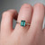 S801-LEAH-WG-NVSTE2151 - Ring on Hand
