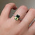 S807-SERENITY-WG-NVST3458 - Ring on Hand