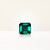0.56 ct Asscher Green Lab Emerald - Nolan and Vada