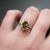S832-ALEXANDRA-YG-NVSTL3052 - Ring on Hand